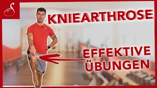 Kniearthrose  Die effektivsten Übungen für Zuhause │ SanoGym [upl. by Winstonn]