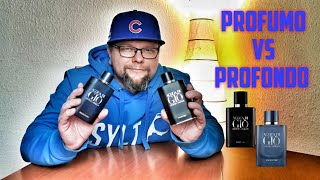 WELCHER IST BESSER  Armani Acqua di Gio Profumo vs Profondo [upl. by Bernardi]