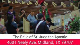 Come and Visit the Relic of St Jude Thaddeus the Apostle [upl. by Yam903]