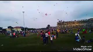 Festival de las cometa y el barrilete en las murallas de Cartagena de Indias Colombia 🇨🇴 [upl. by Safir342]