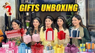 Bohat zyada gifts mil gaye  Api ki traf milad  Gifts unboxing  Hira Faisal  Sistrology [upl. by Asseram682]