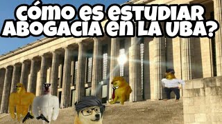 ¿ Cómo es estudiar abogacia en la facultad de derecho UBA [upl. by Dugan]