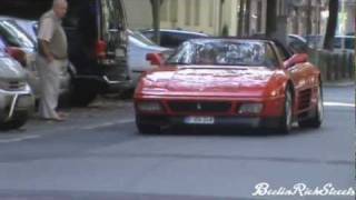 Ferrari 348TS w Capristo exhausts  HARD acceleraration [upl. by Annaoi]