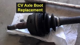 How to replace the boots on a CV axle rebuild  VOTD [upl. by Clement627]