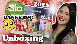 DANKE dm  😮‍💨 Dm BIO Adventskalender 2023  24 Türchen UNBOXING [upl. by Suez]