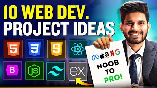 10 Web Development Project Ideas for 2024 Beginners to Advanced  Web Dev Projects for Resume [upl. by Iuqcaj]