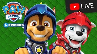 🔴 NEW PAW Patrol Season 10 Jungle Rescue Rescue Wheels Mighty Pups  All Day Cartoon Live Stream [upl. by Gurango840]