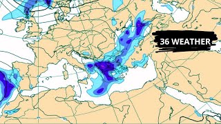 ΚΑΙΡΟΣ  27 Νοεμβρίου 2024  Μοντέλο ECMWF  Υετός  βροχές χιόνια  Στην Ευρώπη [upl. by Rheims156]