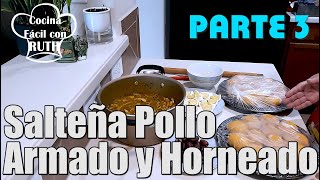 SALTEÑAS DE POLLO JUGOSAS Y RICAS TÍPICAS DE BOLIVIA  JIGOTE Parte 3 de 3 [upl. by Siravrat622]