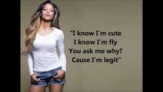 Nicki Minaj  Im Legit ft Ciara Lyrics [upl. by Cass32]