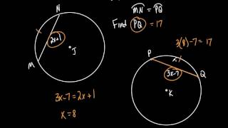 Geometry Sec 103 Arcs and Chords [upl. by Roye]