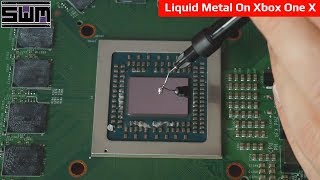 Using Liquid Metal On Game Consoles What Could Go Wrong [upl. by Doro]