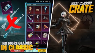 No More Glacier In Classic Crate  Next Classic Crate Items  UC Winners PUBGM [upl. by Almeeta181]