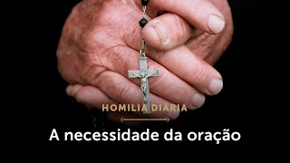 Homilia Diária  Por que Deus quer que rezemos Sábado da 32ª Semana do Tempo Comum [upl. by Asirrom]