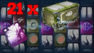 21 CRATE 4 OPENING  LUCKY AF  ROCKET LEAGUE [upl. by Chaille158]