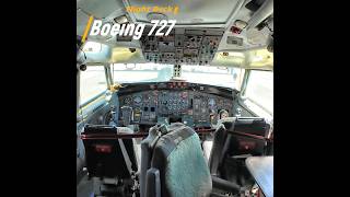 How Complex is the Cockpit of a Boeing 727 Airliner aviation pilotlife shorts [upl. by Ellehsram]