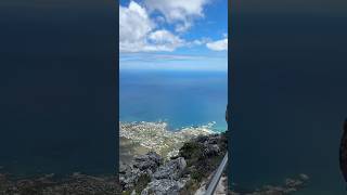 Table Top Mountain in Cape Town are categorized as one of the new 7 wonders of the world 🤯⛰️ [upl. by Wystand]