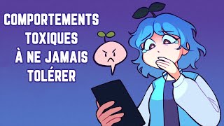 8 comportements TOXIQUES à ne jamais tolérer [upl. by Ahsaf]