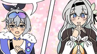 Silver Wolf Cares About Firefly Honkai Star Rail [upl. by Annaira]