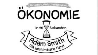 Ökonomie in 90 Sekunden Adam Smith und die unsichtbare Hand [upl. by Arianna]