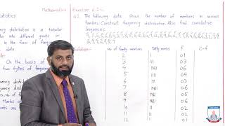 Class 10  Mathematics  Chapter 6  Lecture 1 Basic Statistics  Allied Schools [upl. by Verneuil]