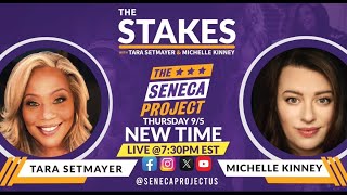 TIME CHANGE 730PM ET  THE STAKES with The Seneca Projects Tara Setmayer and Michelle Kinney 95 [upl. by Lodnar]