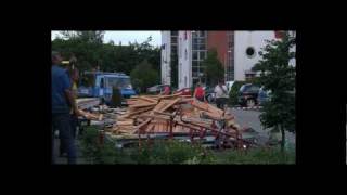 12072010 Unwetter in Bocholt [upl. by Ecar67]