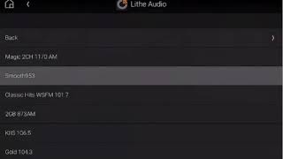 Lithe Audio working with Control4 [upl. by Effy]