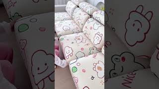 Sofa cover its time to change your sofa Sofa stickers one stick fix sofacover home [upl. by Franciska840]