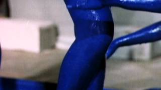 Yves Klein Anthropométrie de lépoque bleue 1960 colour [upl. by Buffum]