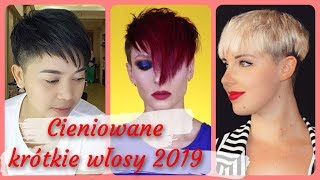 Ranking 20 💋 najlepszych cieniowane krótkie włosy 2019 [upl. by Gader398]