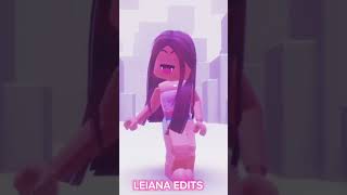 Btw the bottom says leiana edits😝 roblox cute [upl. by Aiynat]