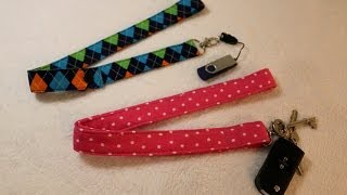 How to Sew a Lanyard  Part 1  Step by Step for Beginners [upl. by Huskamp]