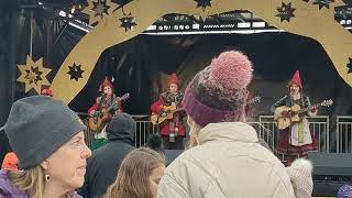 The Gnomies Musical Group Christkindlmarkt Utah 2022 [upl. by Yank820]