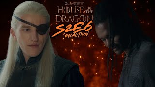 ATTACK HOUSE OF THE DRAGON SEASON 2 EPISODE 6 REACTION quotSMALLFOLKquot [upl. by Yorker163]