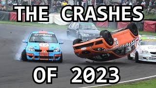 The Crashes of 2023  UK Motorsport [upl. by Berlauda537]