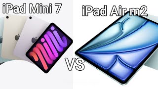 iPad Mini 7 vs iPad Air M2  Comparison [upl. by Asseret]