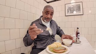 My First Time Eating Jellied Eels With Pie amp Mash At G Kelly Shop In Roman Road London [upl. by Yesdnyl]