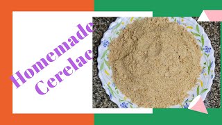 HOMEMADE CERELAC RECIPE IN MALAYALAM HOMEMADE CERELAC USING EASILY AVAILABLE CEREALS [upl. by Dole]