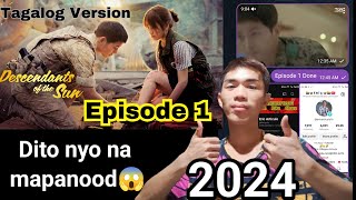 DESCENDANTS OF THE SUN TAGALOG DUBBED  Episode 1 Full Link 2024  Eric Articulo [upl. by Nyladnarb]