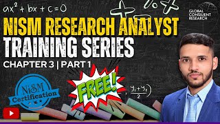 NISM Research Analyst Exam  Chapter 3 Part 1  Free Exam Prep [upl. by Aniretak284]