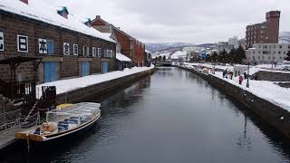 Otaru Canal in mid winter [upl. by Bunting]