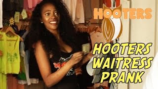 Hooters Waitress Prank [upl. by Keverian595]