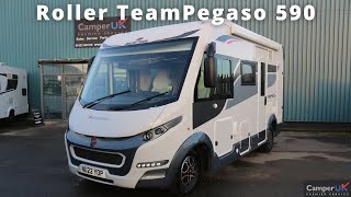 Roller Team Pegaso 590 Motorhome For Sale at Camper UK [upl. by Kimble253]