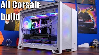 Corsair 2500D Airflow  all Corsair showcase [upl. by Atinid687]