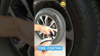 OVERcoat TIRE coat car detailing overcoat asmr automobile 洗車 [upl. by Fritz397]