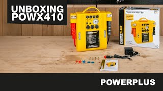 POWERPLUS  POWX410 energiestation Unboxing [upl. by Otrebron]