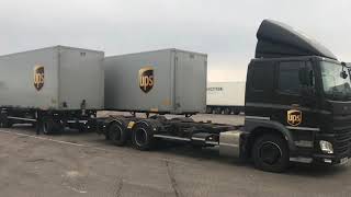 UPS Truck amp Drawbar Wagon and Drag [upl. by Sanger]