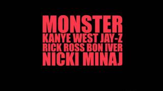 Monster Nicki Minaj verse lyrics [upl. by Orodoet]