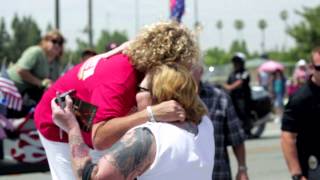 Sammy Hagar is Grand Marshal 100th Annual Fontana Days Parade [upl. by Sherrie649]